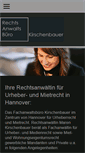 Mobile Screenshot of kirschenbauer.com
